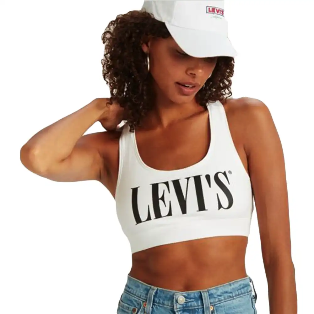 logo sports bra